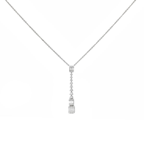 Dangling Frost Diamond Pendant Chain